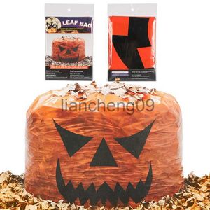 Party Decoration Large Pumpkin Leaf Bags Halloween Pumpkin Lawn Bag Trash Bag For Halloween Party Decorations Fall Home Outdoor Garden Yard Dekor x0905