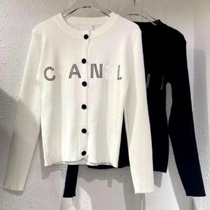 2023 Nova Senhora Tops Camisola de Lã Tricô Tees Zíper Pescoço Ajustar Letra Vermelha Pescoços Listrados Casual Mulheres Slim Suéteres Sem Mangas Camisas Primavera Estilo Outono