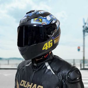 Caschi moto ABS di alta qualità SHOEI Xfourteen Isle of Man TT casco personalità casco moto quattro stagioni caschi integrali per uomo e donna x0731