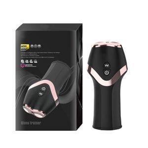 Masturbators Multi -lägen Suger Male Masturbator Vibrating Electric Masturbating Cup Rechargeable Sex Toys for Adult Men 230904