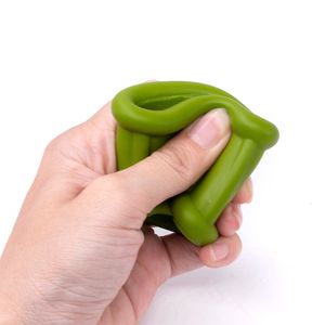 Vibrators Soft silicone Ball Stretcher Scrotum Penis Bondage cock Ring Male Ejaculation Delay time Black Stretchable BDSM Sex Toys for man 230904