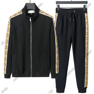 24SS Designer Mens Tracksuits Luxury Double Letter Zipper Streetwear Windbreaker Tracksuit Womens Sleeve Webbing Sportsuit Breattable Sport Sport Duits