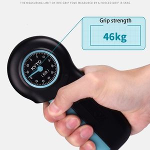 Handgrepp 121LB55KG Dynamometer Grip Power Strength Mätningsmätare Fitness Training Gripper STÄRKARE HANDLE Muskelövare 230904