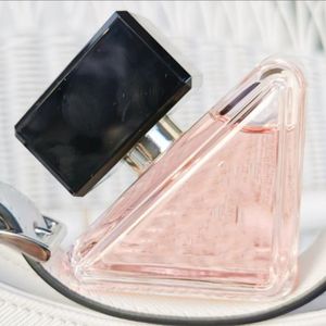 Designer Perfumes de luxo Mulheres 90ml EDP Pink Triangular Glass Bottle Perfume During During Fragrance Lady Lady Gift Fast Ship