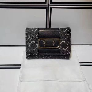 Designer-Geldbörsen für Damen und Herren, Kartenhalter, Kartenhalter, schwarzes Lammleder, neue Mini-Geldbörsen, Münzfach, Innenschlitztaschen, kleine Tasche aus echtem Leder mit Box