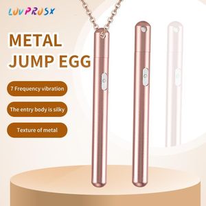 Vibrator 's Mini Bullet Vibrator Magnetic Finger Dildo Sex Toy Shop Clitoral Stimulator Jump Necklace Massager 230904