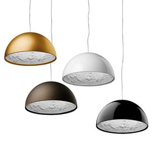 Dia90 60 40cm Italiano SKYGARDEN Lampadario Scultura in resina lustro Soggiorno Sala da pranzo Lampadario oro marrone bianco nero Illuminazione301350l