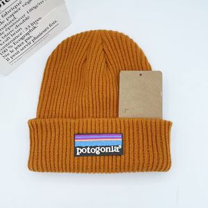 Beanie/Kafatası Kapakları Sıcak örgü Beanies Güney Amerika Şili Brezilya Anti -Soğuk Kalın Yün Çift Ebeveyn Çocuk Açık Hip Hop Şapka Kulak Kapağı 408