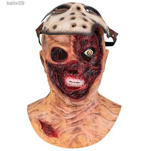 Maschere per feste Film Venerdì 13 Jason Killer Mask Halloween Horror Spaventoso Decorazioni per feste Maschera Masquerade Cosplay Costume di carnevale Accessori T230905