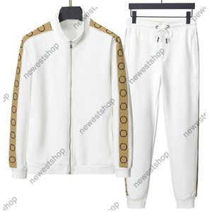 24SS Designer Mens Tracksuits Luxury Double Letter Zipper Streetwear Windbreaker Tracksuit Womens Sleeve Webbing Sportsuit Hate