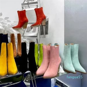 2023-Women Boots Ankle Boots Star Shoes Platform Chunky Martin Boot Buckle Shoe Diamond Leather Winter Outdoor Lady 35-41
