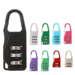 Party Favor 3 Mini Dial Digit Lock Number Code Password Combination Padlock Security Travel Safe Dh8888 Drop Delivery Home Garden Fe Dhjhr