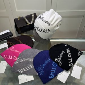 Designer hatt lyxig vinter beanie cap scull caps designers bonnet halsduk för kvinnor herr vinter hatt stickad ull hatt utomhus varm skalle mössa varm hatt hög kvalitet