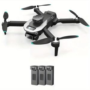 Drone HD Dual Camera Brushless Motor Optical Flow, Hinder Undvikande, Aerial Professional Foldbara Quadcopter Toys