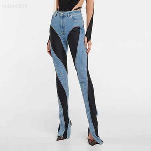 Saias sexuais femininas com body de alfinete grande com pinn slim e jeans quente saia longa e calças com formato de corte agradável muitos modelos smlr7uk