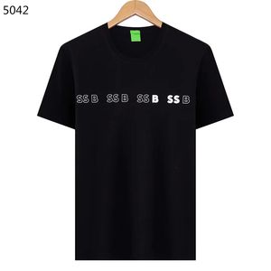 Man Tops Designer Shirts Men Mens T-shirts Boss High Quality Fashion Mens T-shirt Luxury Polo Round Neck Breathable Top Boss Business Shirt Casual Tee9B6H