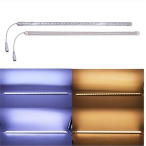 12V LED Hard Rigid Strip Bar Lights SMD 5054 Aluminum Rigid Light White Warm White Red Blue Green Pink Kitchen Lighting240G