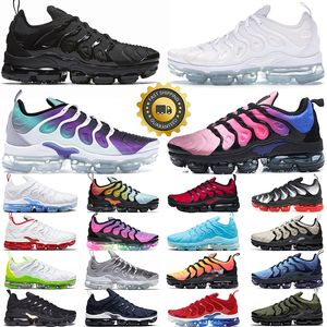 2024 TN Plus tns running shoes for men women Triple Black White Cherry Red Blue Hyper Violet Grape Dark Blue mens womens trainers outdoor sports sneakers