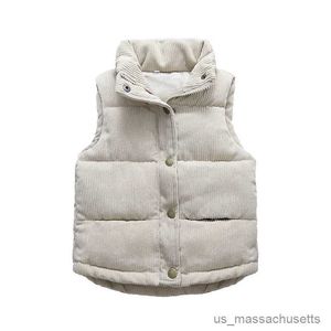 معطف لأسفل الفتيات الخريف فتيات دافئ السترة الشتاء الأولاد ثقيلة صدرية الأطفال