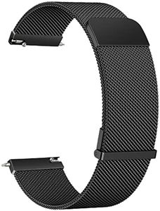 Metall-Uhrenarmbänder, 20 mm 22 mm Schnellverschluss-Uhrenarmband, Edelstahl-Mesh-Ersatzarmband für Damen und Herren