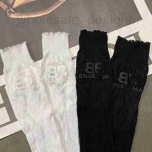 Socks & Hosiery Designer 2023 New Velvet Lace Mid tube Stockings Female Letter Printing Sweet Cool Street Fashion Sock SGZT