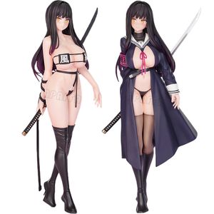 Fingle Toys 27 cm bfull fots japońska seksowna anime dziewczyna figura haji sku zan fuuki iinchou figura dorosła kolekcjonerska modele dla lalki zabawki