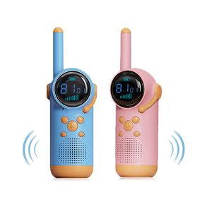 Portatile per bambini Walkie-talkie Ricetrasmettitore portatile Gamma 3KM Radio Walkie Talkie Giocattoli per bambini Regalo di Natale di Natale