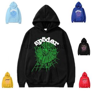 Mens Hoodies Sweatshirts Y2K Street Clothing Harajuku Bet Spider Print Hooded Sweatshirt Dagliga Casual Mens and Womens Pullover Long-Sleeved Top X0905