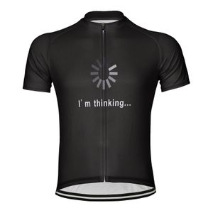 Camisas de ciclismo topos eu estou pensando homem camisa de ciclismo manga curta camisa da bicicleta wear mountain road roupas mtb roupas 230904