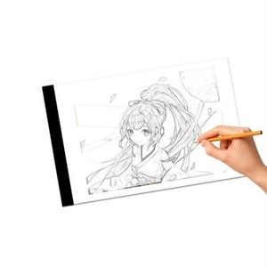 Tavoletta grafica digitale A4 LED Artista Thin Art Stencil Tavolo da disegno Light Box Tracing Writing Tablet elettronico portatile Pad318N