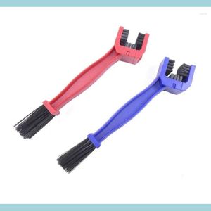 Car Sponge 2 Pack Bike Chain Cleaner Bicycle Washer Motorcycle Cleaning Crankset Brush Tool Drop Delivery Automobiles Motorcycles Care Dhyem