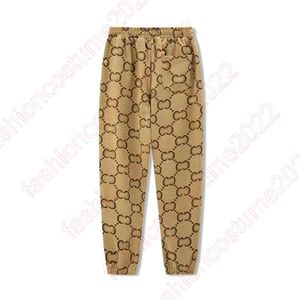 Men's Pants G Jacquard Jogging Pant woMen Streetwear Casual Mens Pants Cotton Ankle-length Men Trousers Trend Quality Solid C2553