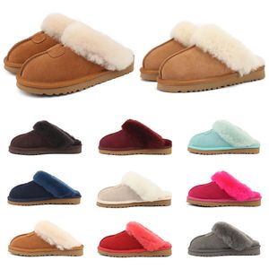 UGG Tazz Tasman Slippers Çizme tasarımcısı, kürk slaytları, koyun derisi, katır, kadın, minik kalın ayakkabılar, kış boyutları 35-433【code ：OC】