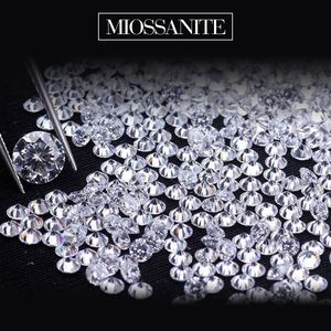 Luźne diamenty Szjinao 340pcs Małe luźne kamienie szlachetne Kamienie od 0,8 mm do 2,9 mm D Kolor Lose Diamond Gem dla materiałów biżuterii Sprzedawanie 230904