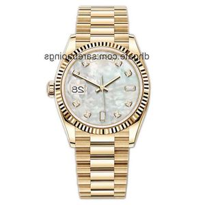 Mens Automatic Movement Watches 41mm Calendar/date Diamond Womens Watch Luminous Waterproof Wristwatches Luxury Wristwatch Qgg8