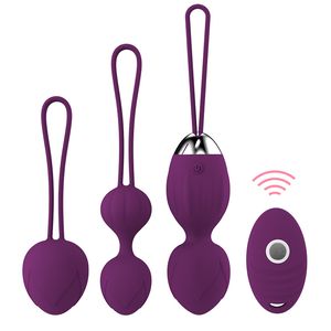 Adult Toys Safe Silicone Smart Ball Kegel Vagina Tighten Exercise Sex Machine Vaginal Geisha Trainer Toy for Women 230904