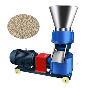 3kw Pellet Press Animal Feed Pellet Mill Biomass Pellet Machine 100kg h-200kg h