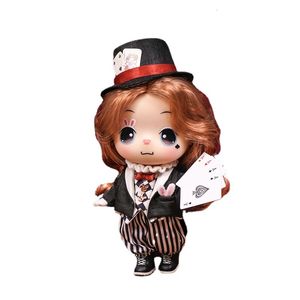 Dockor Ddung Magician Doll Handmased Toy Par Birthday Present 230904