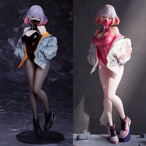 Brinquedos de dedo 24cm Astrum Design Luna ilustração por YD Anime Figura Sexy Black Pink Mask Girl Action Figure PVC Collectible Model Doll Toys