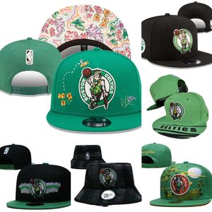 2023 Snapbacks Boston Celtics-Mütze, Basketball-Sportkappe, verstellbare Passform