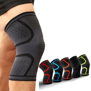 Ellenbogen-Knieschützer, 1 Stück, Fitness, Laufen, Radfahren, Kniestütze, Hosenträger, elastisches Nylon, Sportkompression, Knieschützer, Hülse für Basketball, Volleyball, 230904