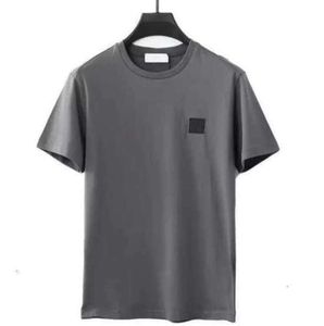 T-shirt projektant Stoney Islands Summer Menswear Oddychający luźne litera miłośnicy ulicy Moda 100% bawełniana koszulka 966Y