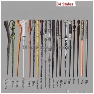 34 Styles Magic Props Creative Cosplay Wand Tricks New Upgrade Harts Magical Wands Kids Christmas Birthday Party Xmas Halloween Dr Dhoog
