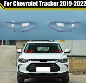 Auto Light Case for Chevrolet Tracker 2019-2022 bilens strålkastarobjektiv täcker lampskärm glas lamptäcke kepsar strålkastare