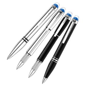 Promotion - Luxury Blue Crystal Star Rollerball pen Ballpoint pen Fountain pens Writing office school supplies With Serial number