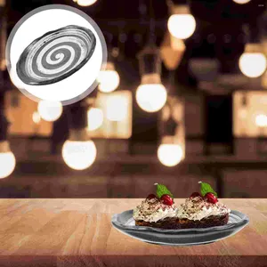 Servis uppsättningar efterrättfack sushi dekor oregelbunden platta porslin praktiskt skål hushåll mellanmål för matlagning