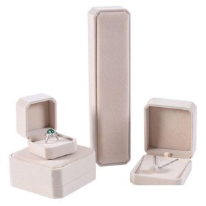 Smyckeslådor Protoble Storage Box Set Fashion Earrings Ring Necklace Pendant Collection Organizer Present Falls Drop Delivery Packagin Otrjt