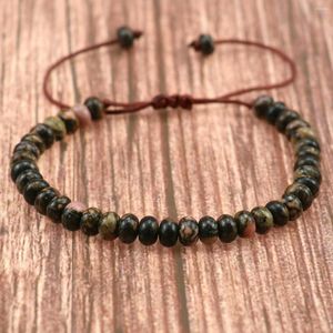 Strand Coral Stone Abacus Beads Natural Bracelet Men Jewelry For Women Girls Lucky Couples Gift Friend