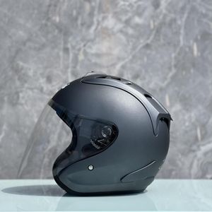 Caschi Moto Arrivo Omologato ECE 4 MaGrey Mezzo Casco Uomo E Donna Casco Casque Racing Open Face