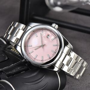 Lyxkvinnor tittar på klassiker roll 36mm mekaniska armbandsur 16233 sportklocka automatiskt datum armbandsur lady rörelse armbandsur armband montre de luxe